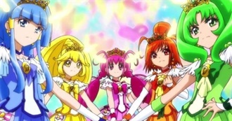 Glitter Force Characters