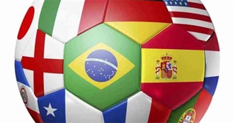 50 Favorite Football Countries