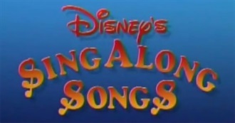 Disney Sing Along Songs