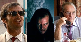 Jack Nicholson&#39;s 50 Major Roles Ranked