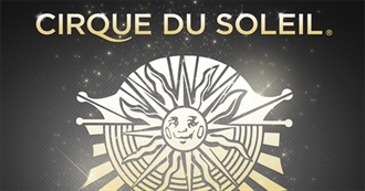 So You LOVE Cirque Du Soleil?  How Many Shows Have You Seen Live?  How Much of a Fan Are You?