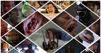 Top 100 Best 80s Horror Movies Ranked! - Gore, Slashers and VHS Classics