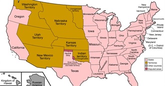 Largest U.S. Cities (1860)