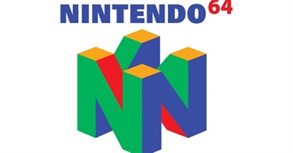 Nintendo 64 Video Games Developed And/Or Published by Nintendo