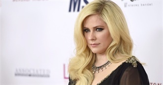 Avril Lavigne Songs in Order for Cora