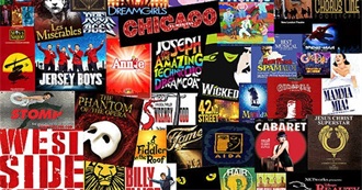 Every Musical I&#39;ve Seen