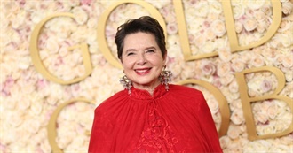 Filmography - Isabella Rossellini