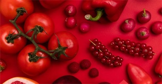 RED / ROJA /ROUGE ETC-  These Are Those Foods