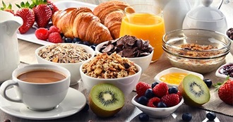 Different Kinds of Breakfast Foods