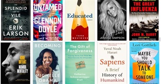 NY Times Best Sellers (April 5, 2020) - Combined Print &amp; E-Book Nonfiction