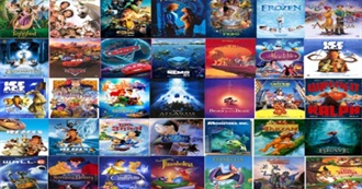 Mara&#39;s List of  ALL Animated Movies