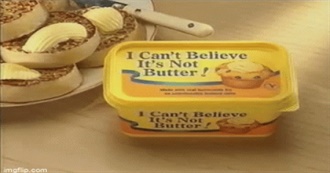 Can&#39;t Believe It&#39;s Not Butter UK Adverts