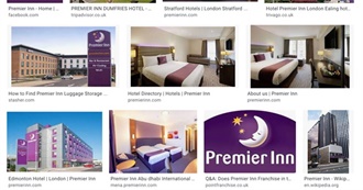 Premier Inn Hotels in Scotland and England