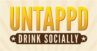 All the Beers I&#39;ve Checked in With on Untappd