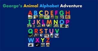 George&#39;s Animal Alphabet Adventure Animals