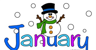 Randy M.&#39;S Books Finished in January Over 26 Years