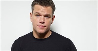 Matt Damon - Filmography