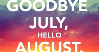 Laia&#39;s July&amp;Agust 2018 Wrap Up