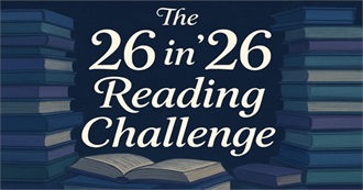 Jason&#39;s &quot;26 in &#39;26&quot; Reading Challenge Book List