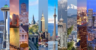 10 Largest Cities and Towns in Most Countries and Areas