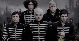 All of the MCR Songs Recorded and Released (2004-2014)