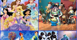 Animated Movies J Has Seen