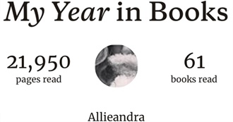 Allieandra&#39;s 2020 Read List