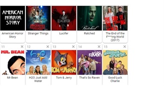 All TV Shows Marilyn Has Seen