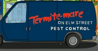 Bob&#39;s Burgers Pest Control Trucks
