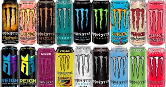 52 Monster Drinks!