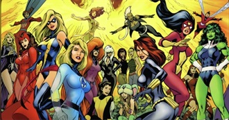Hottest Female Comic Book Characters