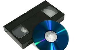 Movies Derek Has on DVD or VHS