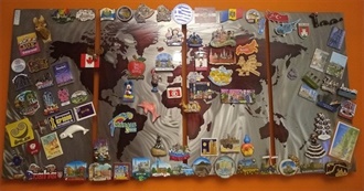 80 Magnets - 80 Places (Mainly Europe)