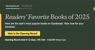 Goodreads Choice Awards 2025 Nominees