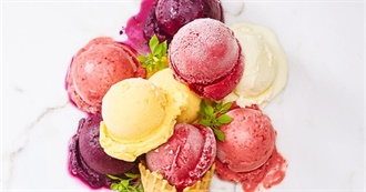 26 Ice Cream Flavours A-Z