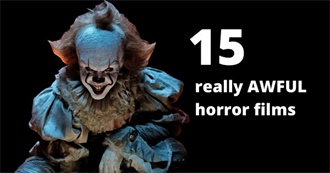 Terrible Horror Movies