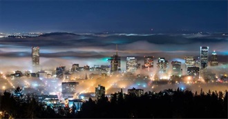 Largest Cities on the West Coast (2017)