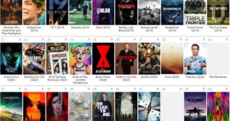 Glenn&#39;s Movies to Watch in 2020