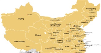 Provinces in Asian Countries