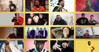 Artists &amp; Bands Beginning With R in the Gold Playlist