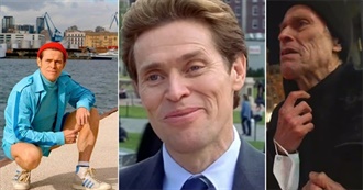 Willem Dafoe Filmography (As of Jan &#39;22)