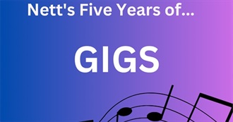 Nett's 5 Years of GIGS