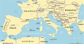 Countries Visited Over 15 Years Ago