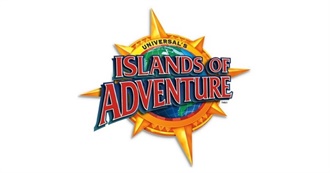 Universal&#39;s Islands of Adventure - Rides and Attractions