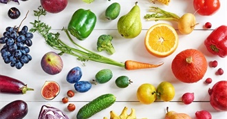 Favorite Fruits and Vegetables