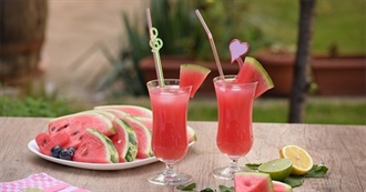 Watermelon Day Part 2 - 10 Beverages
