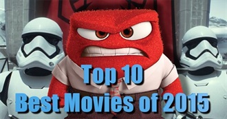 Watchmojo&#39;s Top 10 Best Movies of 2015