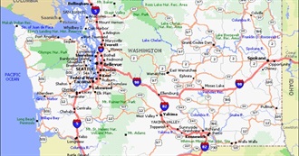 Cities, Towns, and Other Populated Places in Washington State