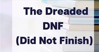 2023 List of DNF Books for Dawn Michelle