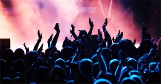 Concerts Alex Has Gone To